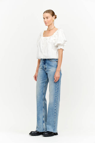 Sofie the Label - Bijou Off White Top-Tops-option1]-Fashion Pharmacy Boutique-Ada Oklahoma Clothing Store for Women