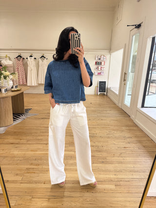 Danny Denim Top