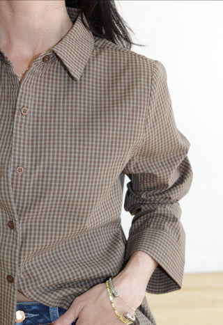 Rowan Button Up Plaid Shirt