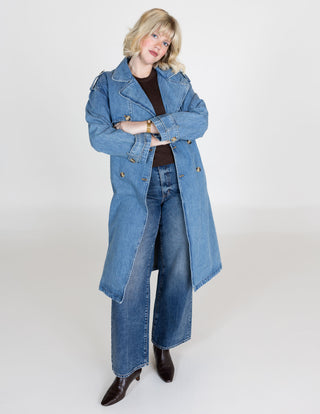 Ultimate Denim Trench Coat