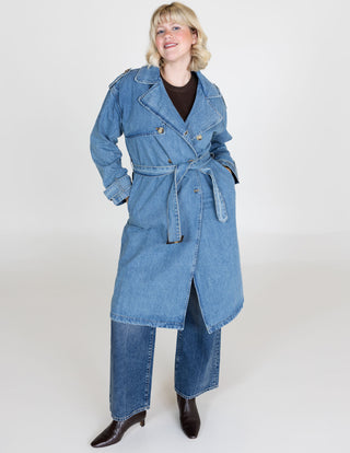 Ultimate Denim Trench Coat