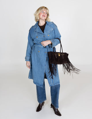 Ultimate Denim Trench Coat