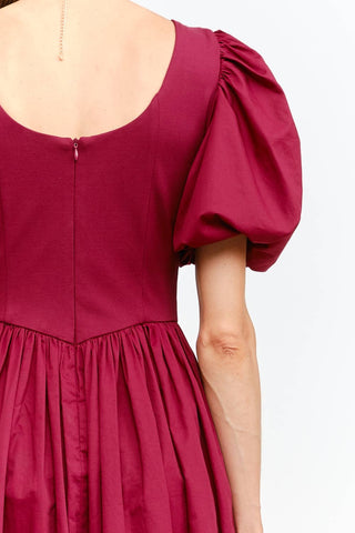 Lydia Puff Sleeve Dress