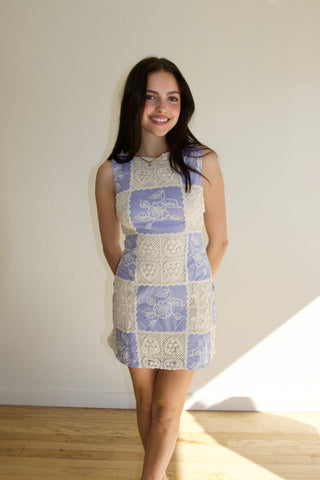 Martha Detailed Patchwork Dress