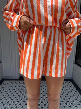 Taylor Striped Shorts