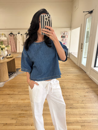 Danny Denim Top