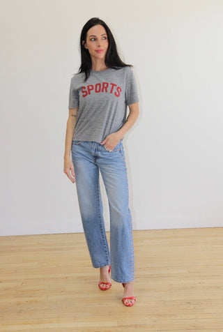 Red Sports Tee