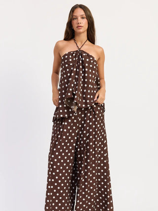 Stella Polka Dot Hatler Top