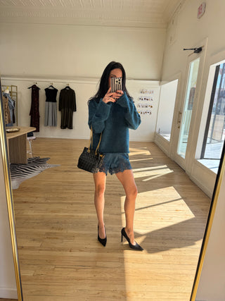 Lacey Short in Teal