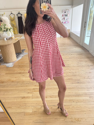 Josie Romper in Red