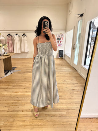 Bailey Smocked Maxi Dress