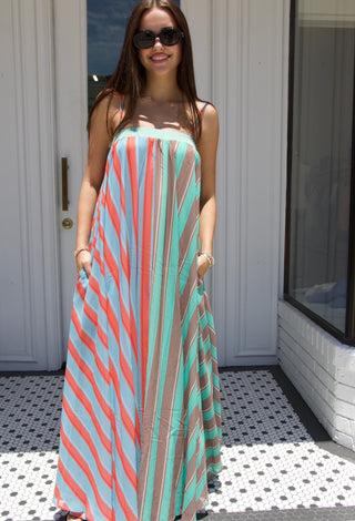 The Sienna Striped Maxi