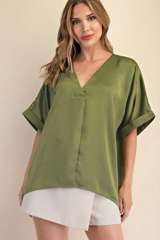 Kelly High Low Blouse