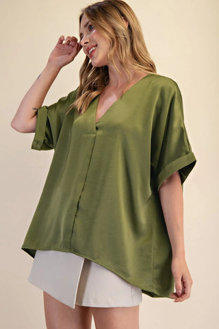 Kelly High Low Blouse
