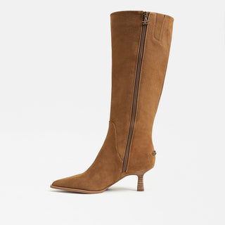 The Yulia Tan Suede Boot