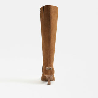 The Yulia Tan Suede Boot