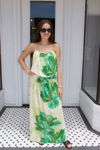 The Jade Floral Dress