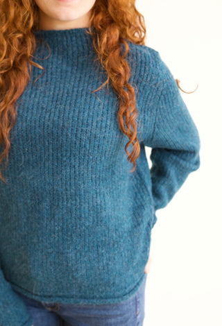 The Lauren Rolled Neck Sweck Sweater