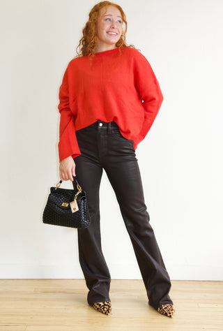 Meadow Sweater in Red