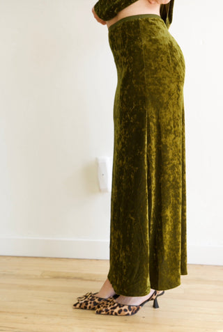 CC Velvet Skirt