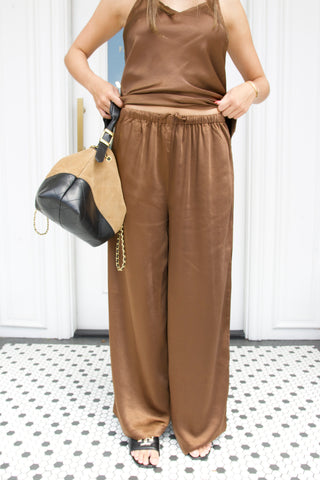 The Ella Satin Pants