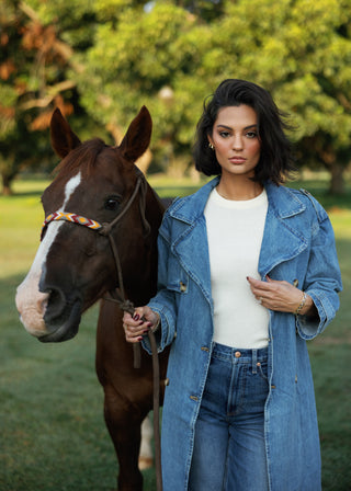 Ultimate Denim Trench Coat