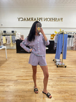The Camden Stripe Cardigan