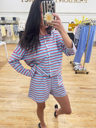 The Camden Stripe Shorts