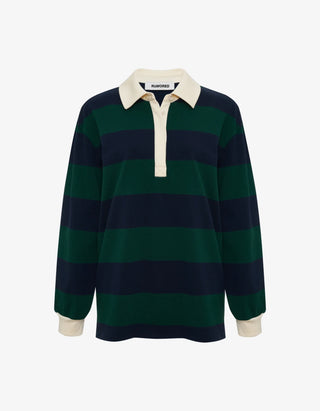 Ivy League Pullover Green/Navy