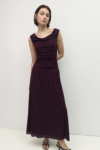Jacklynn Dress in Plum