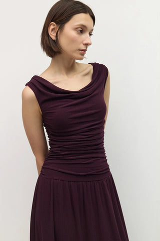 Jacklynn Dress in Plum