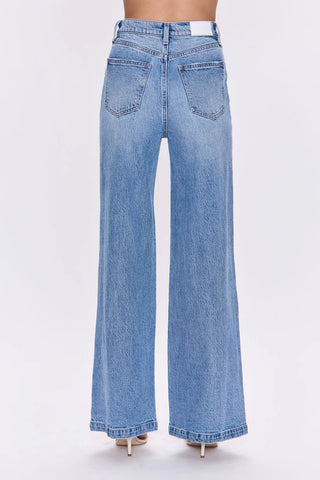 Lana Pistola High Rise Ultra Wide Leg - Break