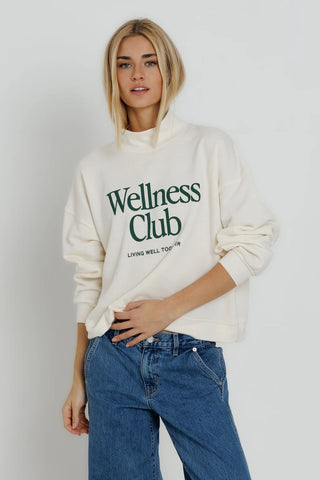 Wellness Club Mock Neck