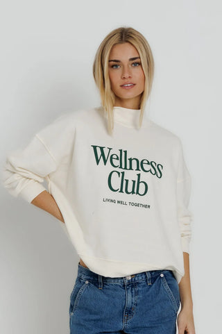 Wellness Club Mock Neck