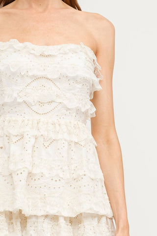 Sophia Lace Tiered Midi Dress-Dresses-option1]-Fashion Pharmacy Boutique-Ada Oklahoma Clothing Store for Women