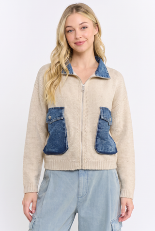 Whitney Knit Sweater Jacket