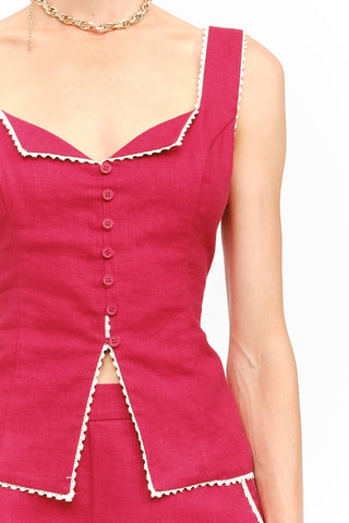 Sofie the Label - Savannah Top-Dresses-option1]-Red-Fashion Pharmacy Boutique-Ada Oklahoma Clothing Store for Women