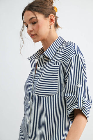 The Lakeside Striped Romper