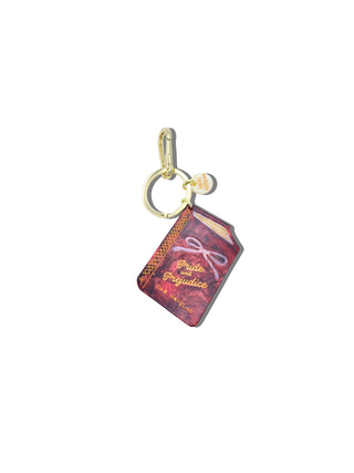 Solar Eclipse - Hand-painted Pride & Prejudice Book Bag Charm + Keychain