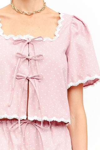 Sofie the Label - Dottie Top-option1]-PINK-Fashion Pharmacy Boutique-Ada Oklahoma Clothing Store for Women