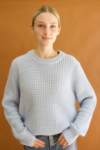 Andi Powder Blue Knit Sweater
