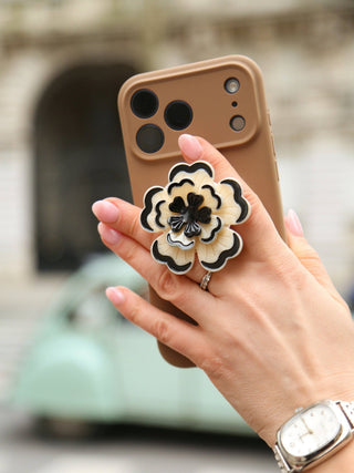 Hand-painted Dianthus GripCharm