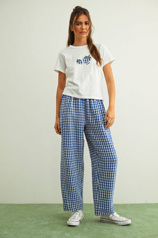 Becky Gingham Pant