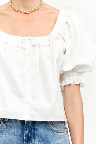 Sofie the Label - Bijou Off White Top-Tops-option1]-XS-Fashion Pharmacy Boutique-Ada Oklahoma Clothing Store for Women