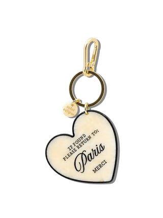 Hand-painted Please Return to City Bag Charm