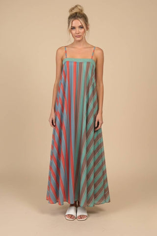 The Sienna Striped Maxi