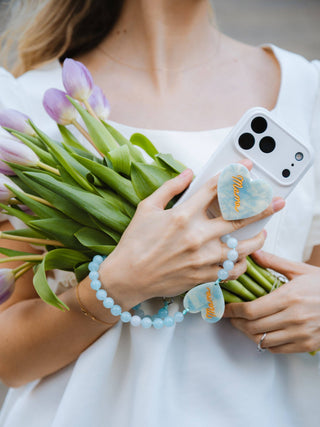 Hand-painted Mama Heart GripCharm |