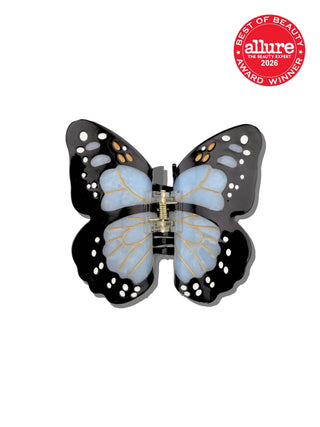 Hand-painted Monarch Butterfly Claw Hair Clip