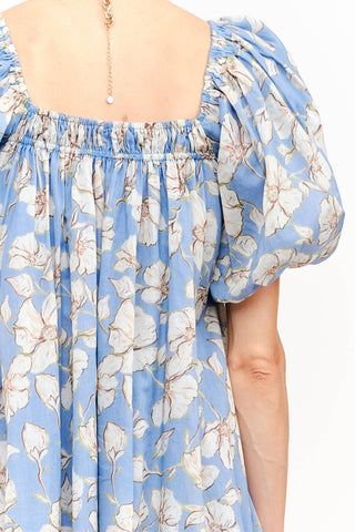 Sofie the Label - Maddy Blue Floral Dress-option1]-Fashion Pharmacy Boutique-Ada Oklahoma Clothing Store for Women