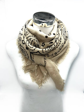 Bandana Scarf- Taupe
